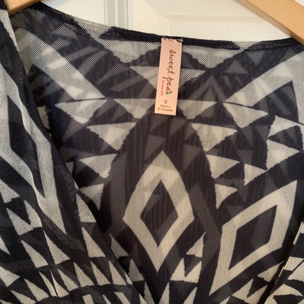 Black & white dress